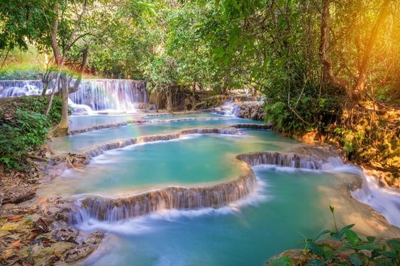 Cascade kuang si laos