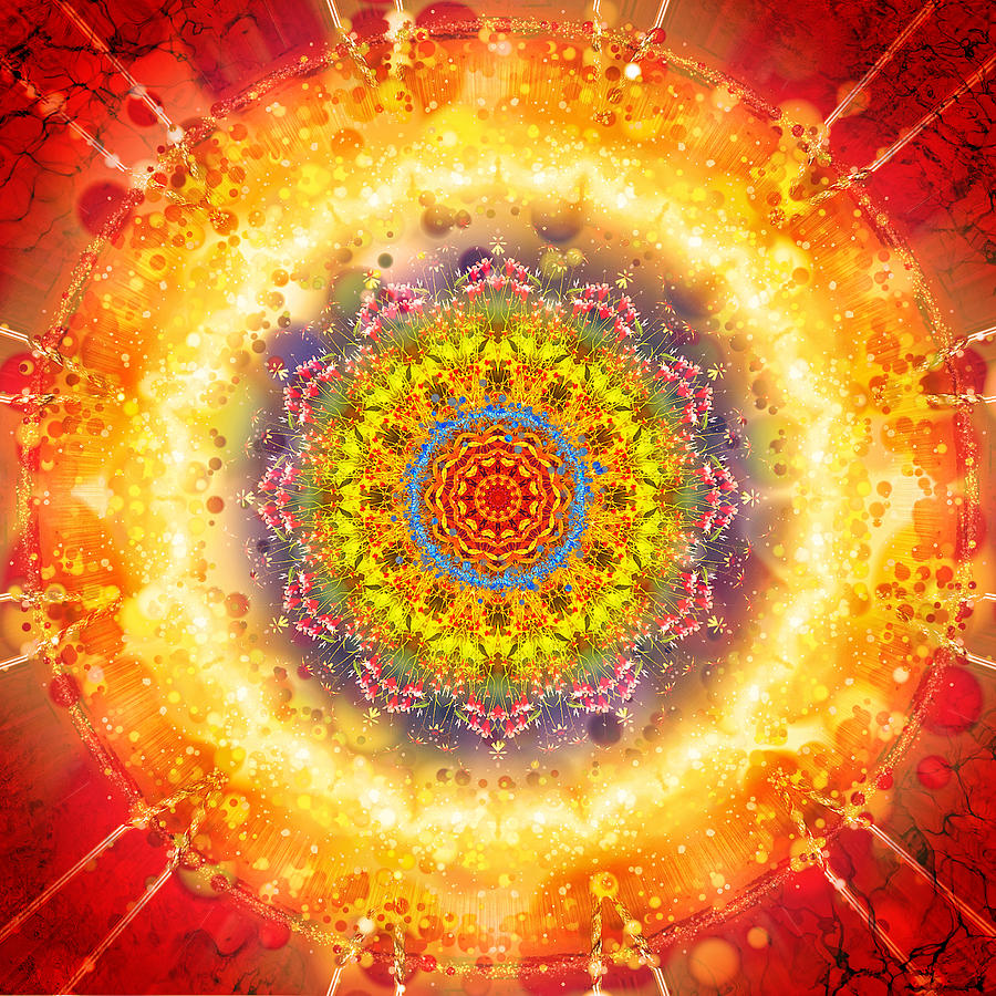 Flower chakra mandala gabriel sampad